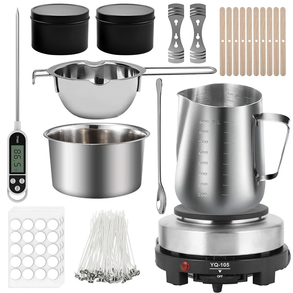Candle Making Supplies - Glintmos DIY Candle Making Kit with