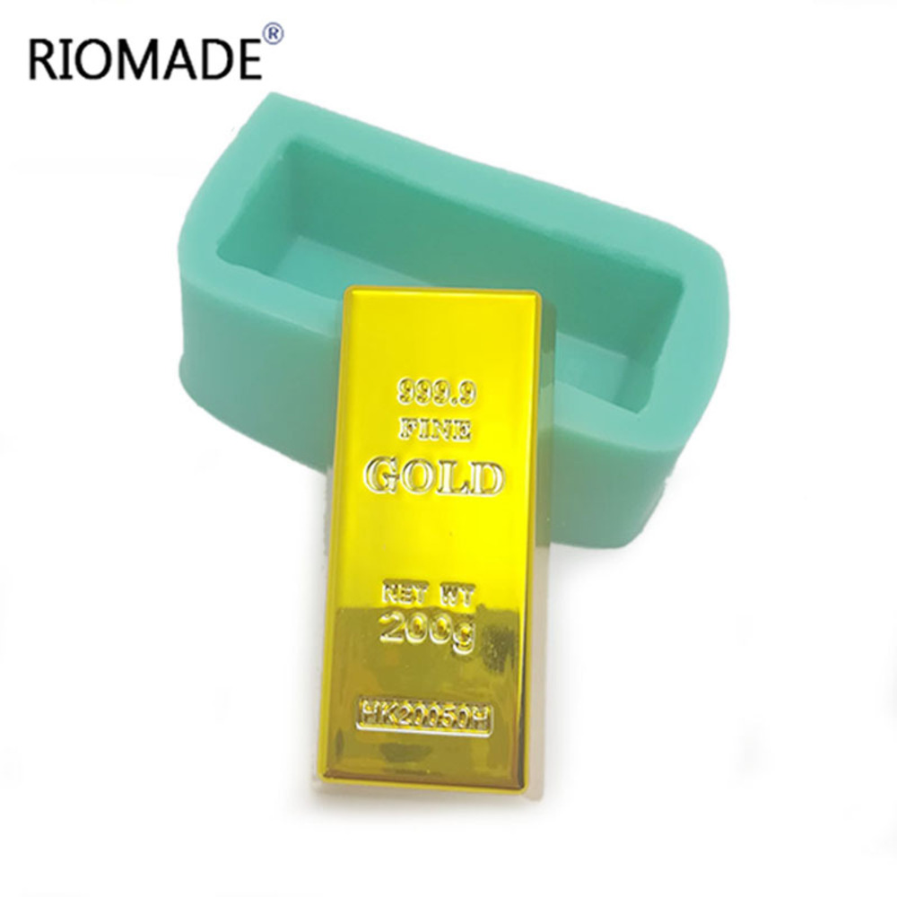 Gold Brick Shape Silicone Mold - Candle Mold Silicone review and price