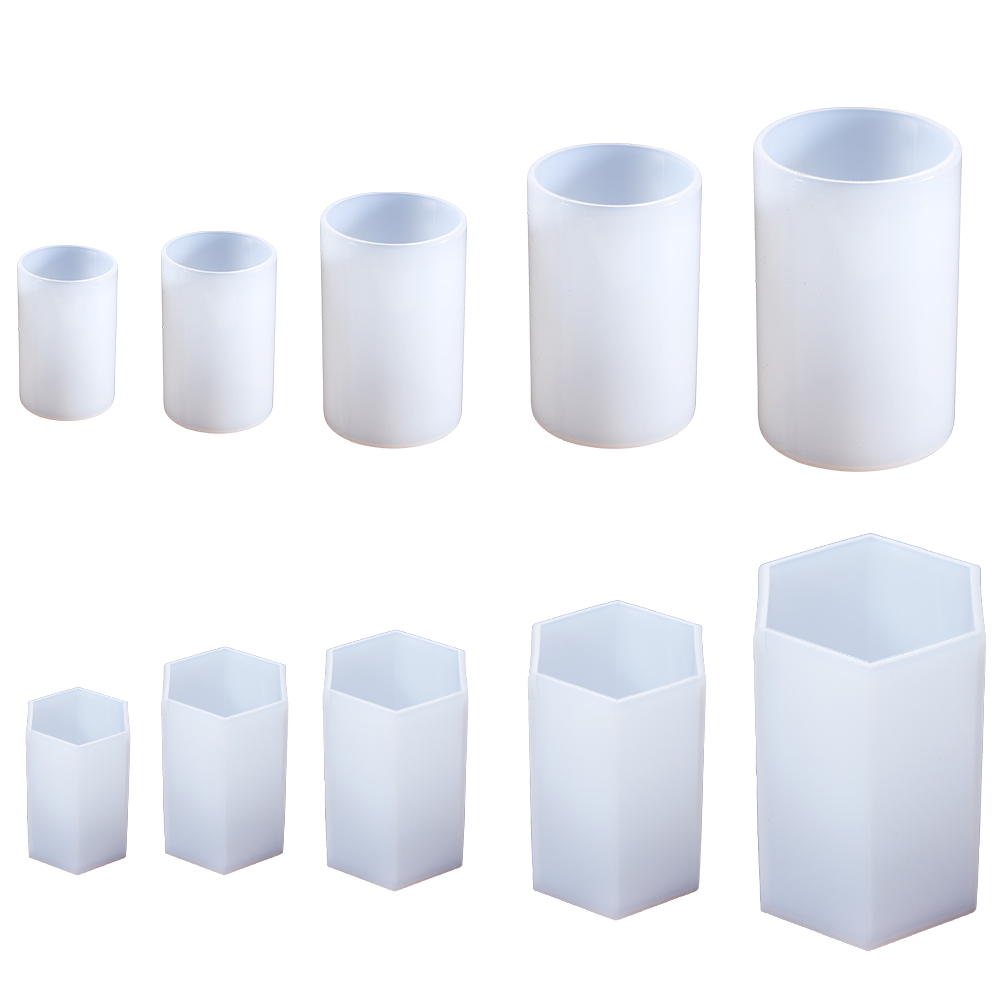 Cylinder Silicone Mold Hexagon - Candle Making Supplies review and price