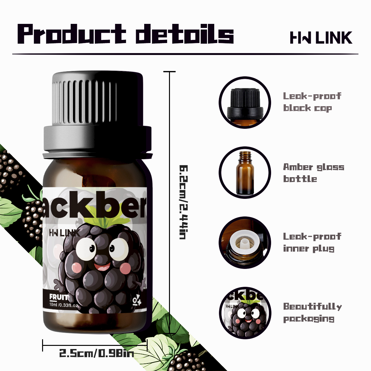 Blackberry Fragrance Oils 10ml - Candle Making Oil Scents review and price