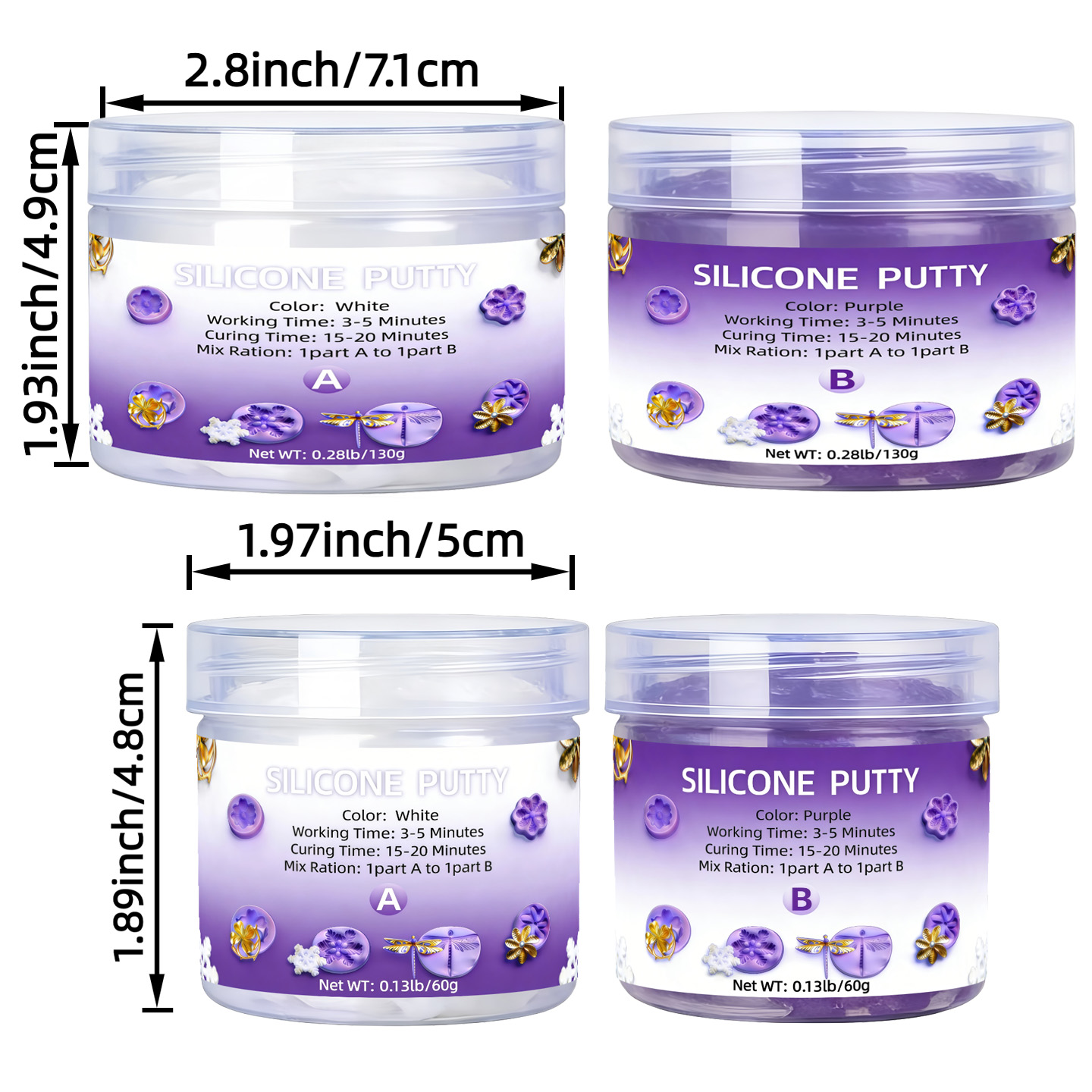 Silicone Putty - Flexible Sili - Candle Mold Silicone review and price