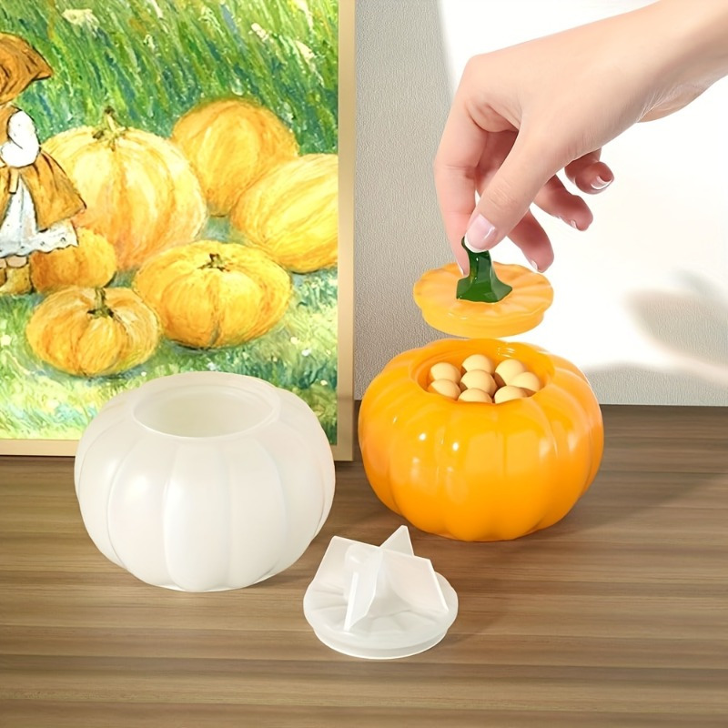 2pcs Pumpkin Jar Silicone Mold - Candle Mold Silicone review and price