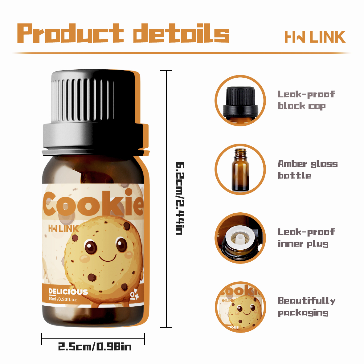 10ml Cookie Fragrance Oils For - Candle Making Supplies review and price