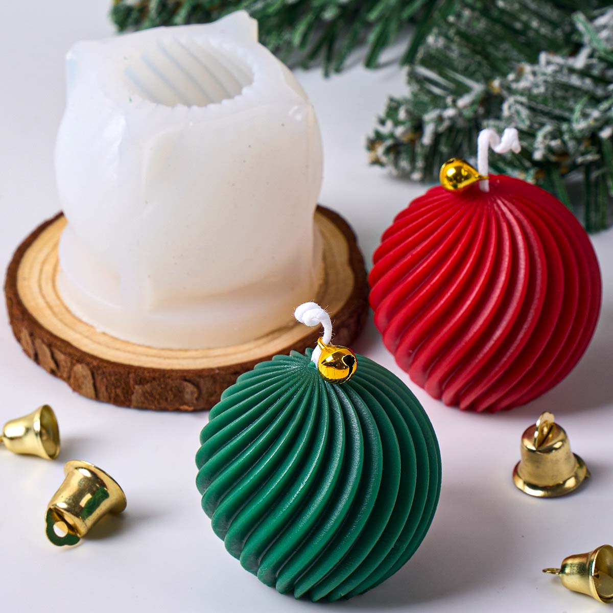 3D Rotate Ball Silicone Candle - Candle Making Books For Beginners review and price