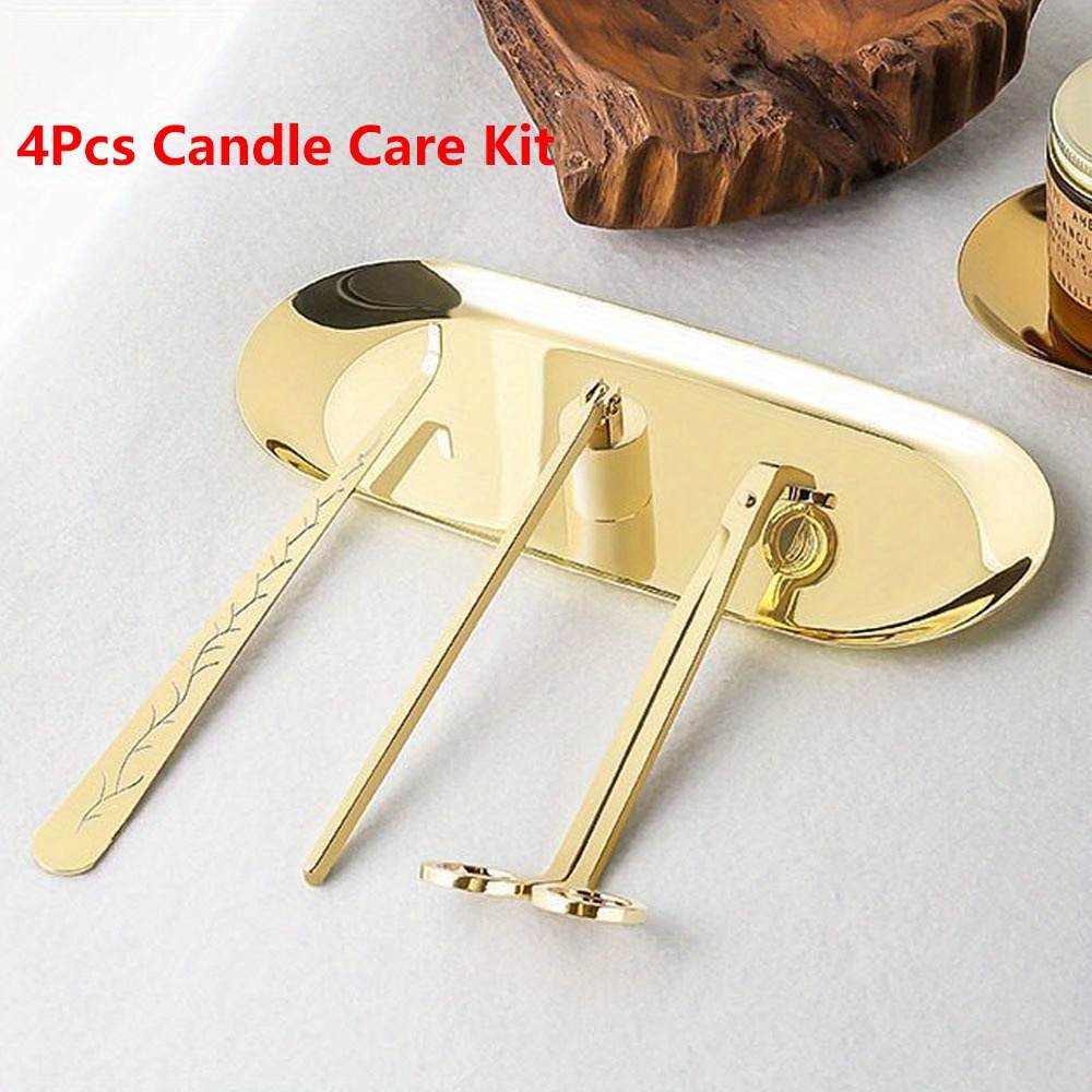 4pcs/set Luxury Candle Care Ki - Candle Making Supplies review and price