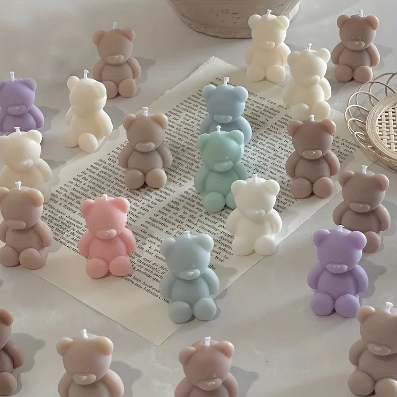 Silicone Bear Mold for Scented - Candle Making Books For Beginners review and price