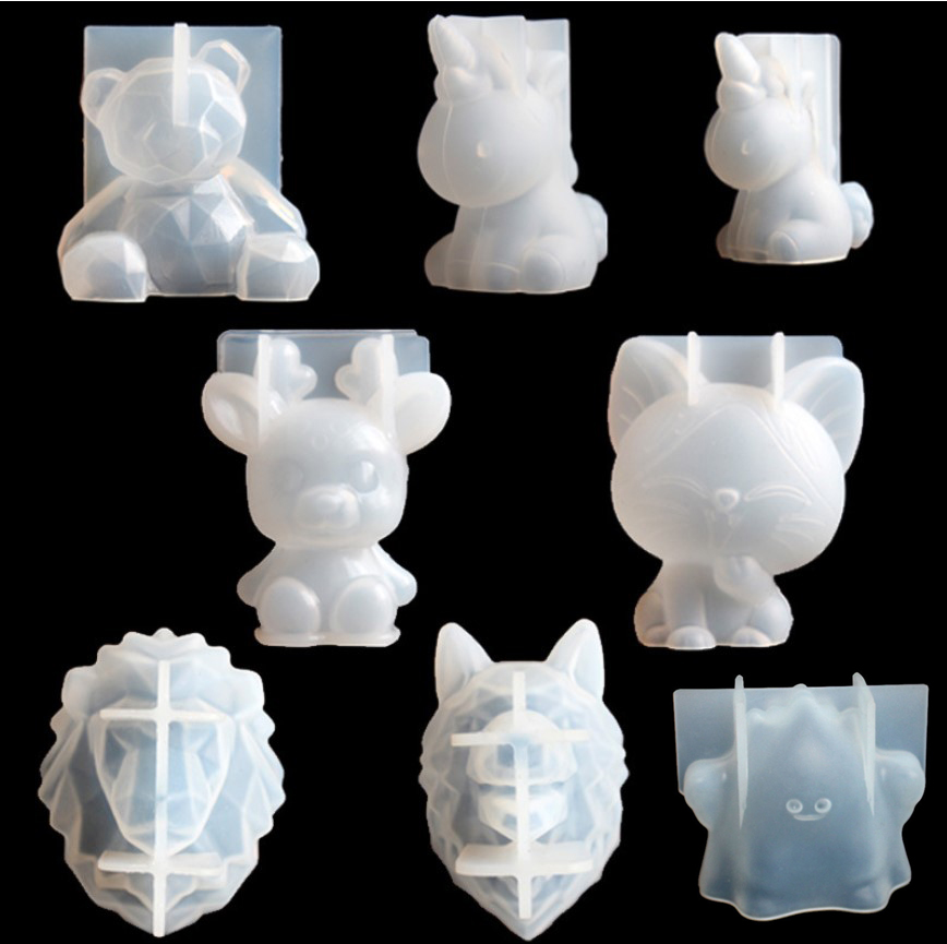 Transparent Unicorn Silicone E - Candle Mold Silicone review and price