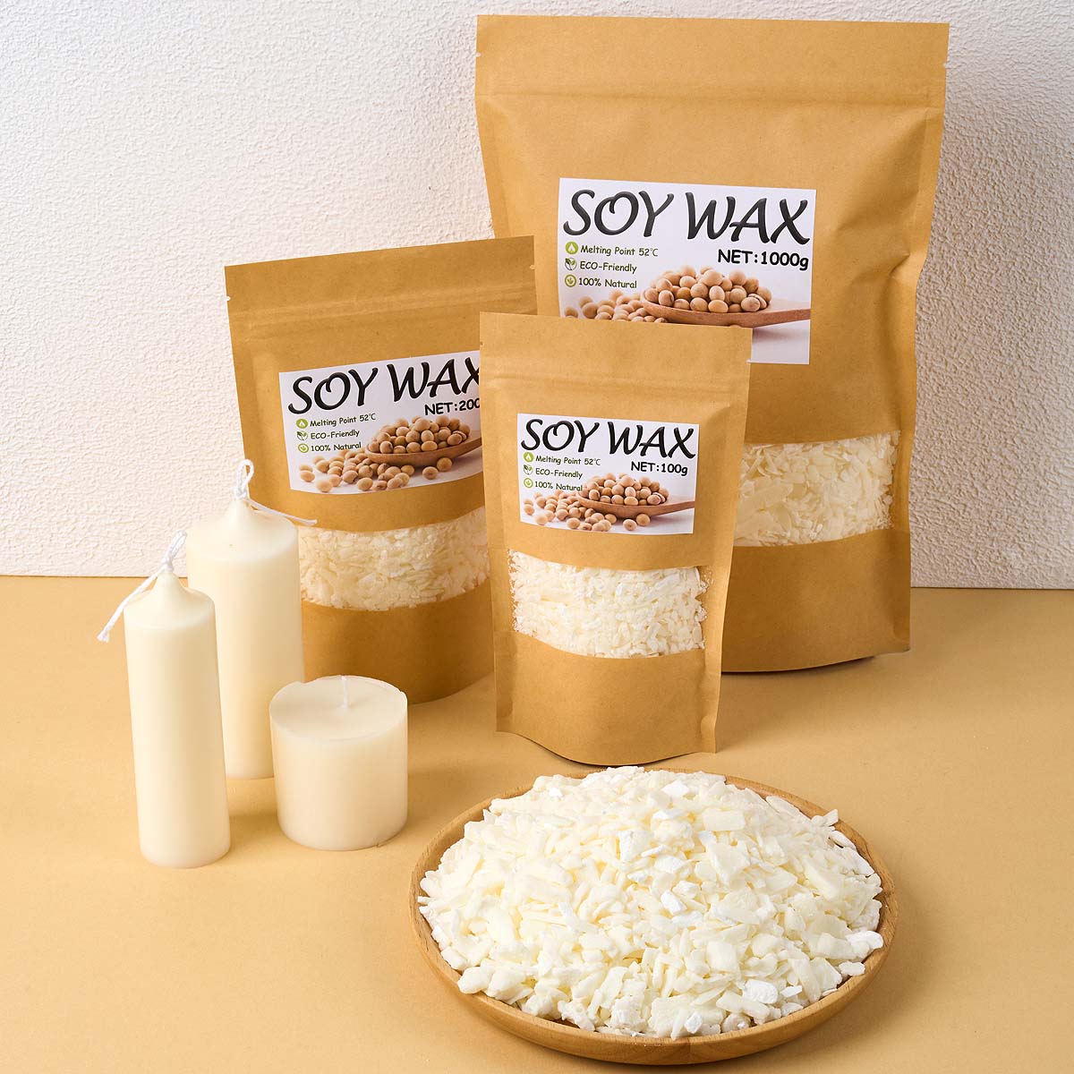 1 Pounds Pure White Soy Wax Fo - Candle Making Easy review and price