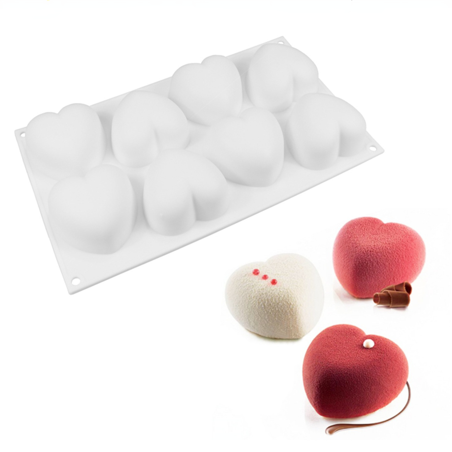 Love Heart Silicone Soap Mold  - Candle Making Easy review and price