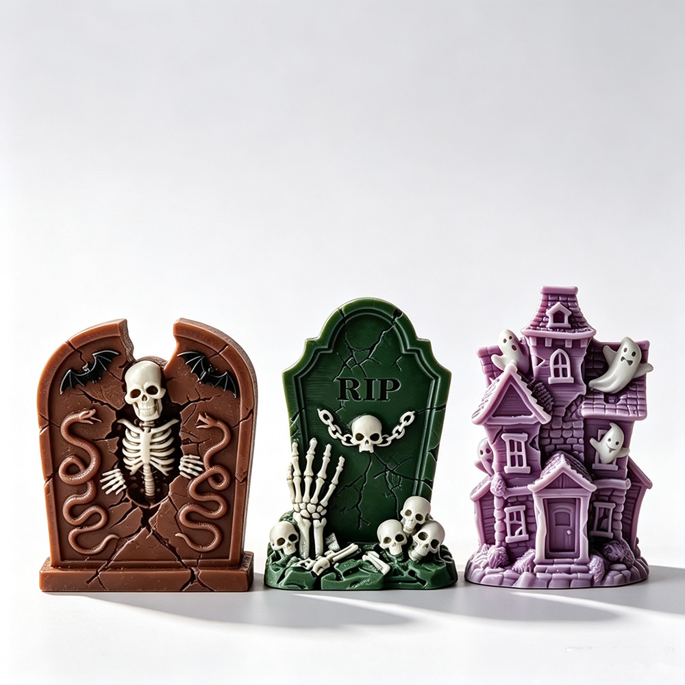 Halloween Tombstone Silicone M - Candle Making Books For Beginners review and price