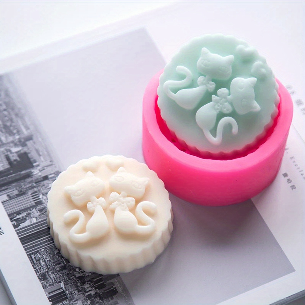 1-Piece Silicone Cat Soap Mold - Candle Making Easy review and price