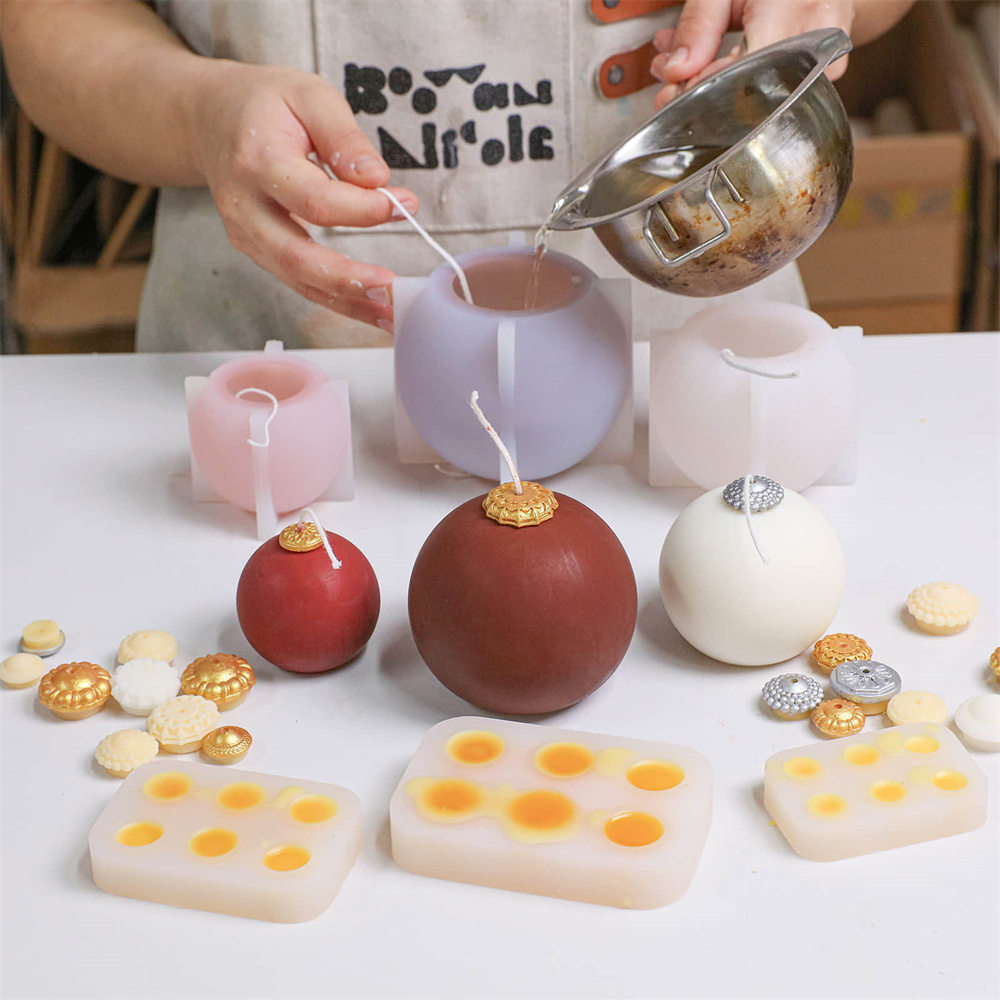 Nicole Christmas Bauble Candle - Candle Making Books For Beginners review and price