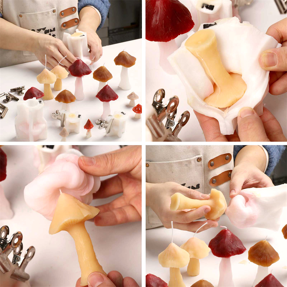 Mushroom Silicone Molds for Ca - Candle Making Books For Beginners review and price