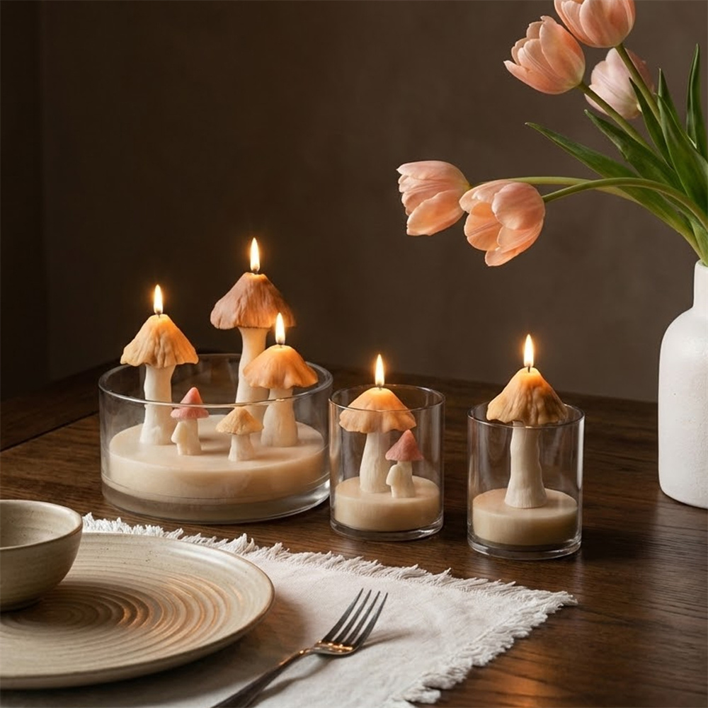 Mushroom Silicone Molds for Ca - Candle Making Books For Beginners review and price