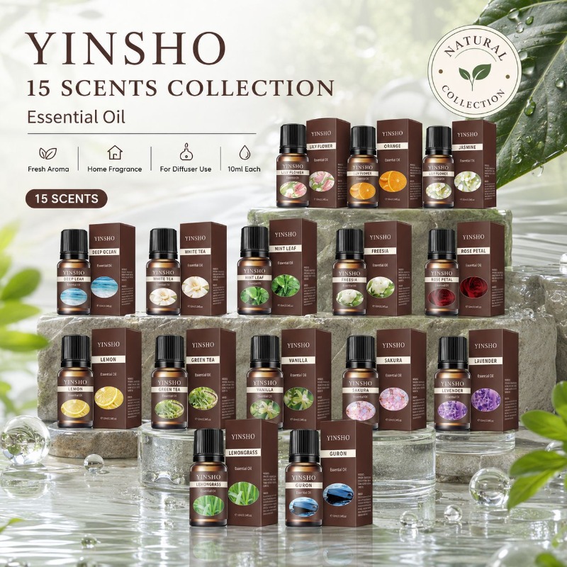 Fragrance Essential Oil Set 15 - Candle Making Oil Scents review and price