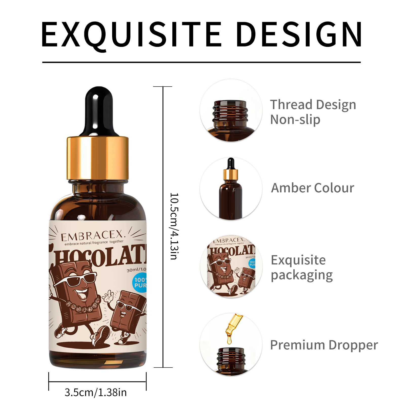 30ml Chocolate Fragrance Oils  - Candle Making Oil Scents review and price
