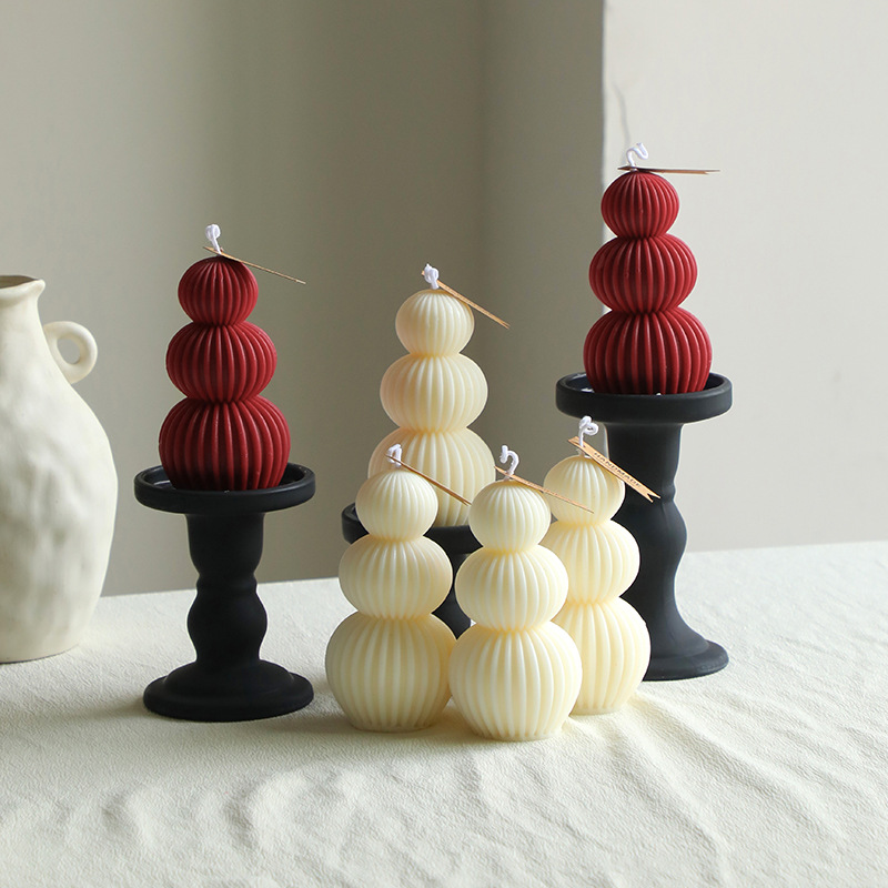 Round Pillar Silicone Candle M - Candle Making Books For Beginners review and price