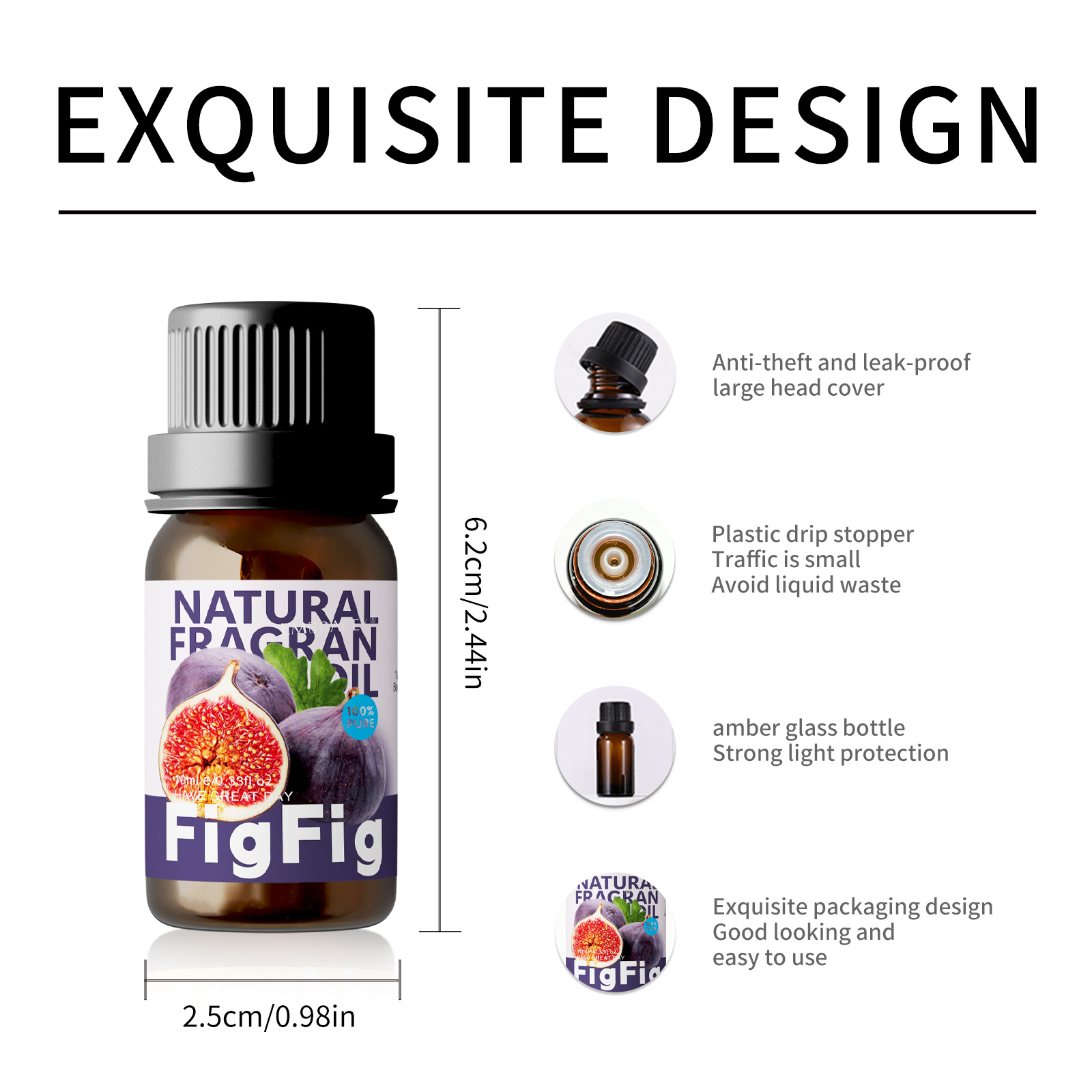 10ml Fig Fragrance Oils Fruit  - Candle Making Oil Scents review and price