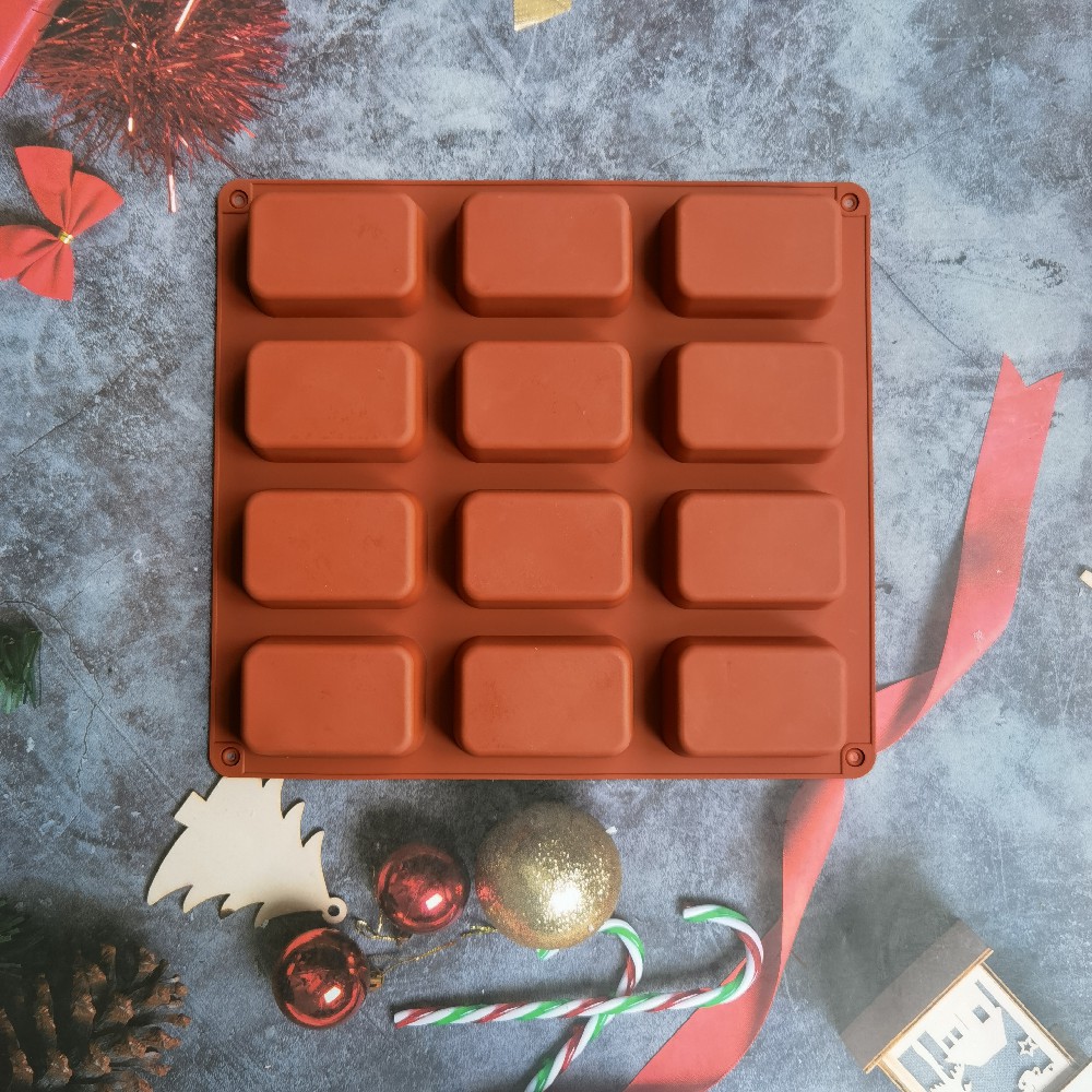 12 Cavity Square Silicone Soap - Candle Making Easy review and price
