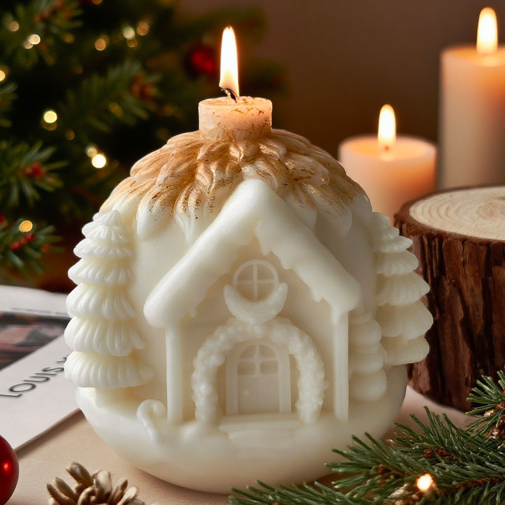 DIY Christmas Tree House Silic - Candle Making Books For Beginners review and price