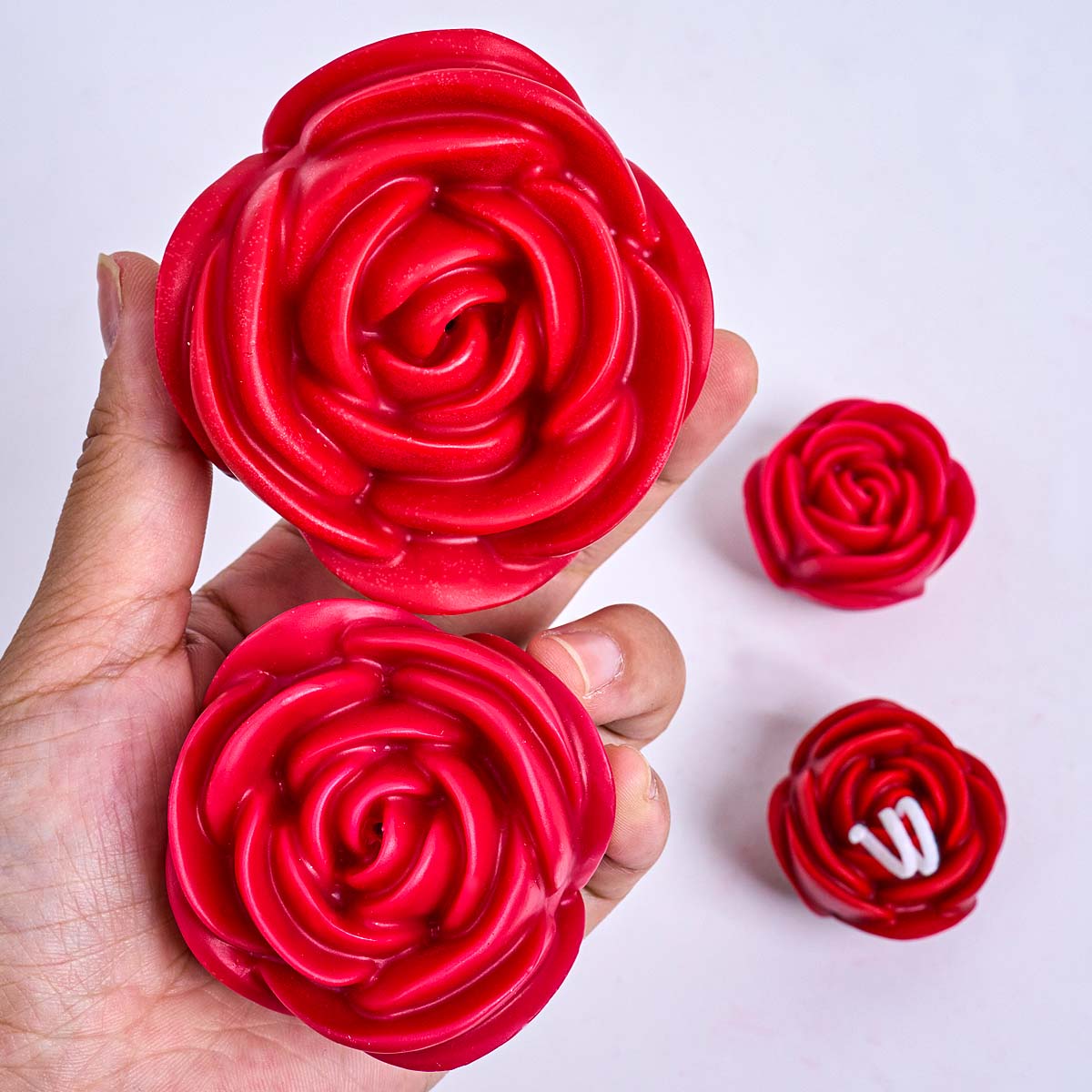 3D Flower Shape Silicone Candl - Candle Making Books For Beginners review and price