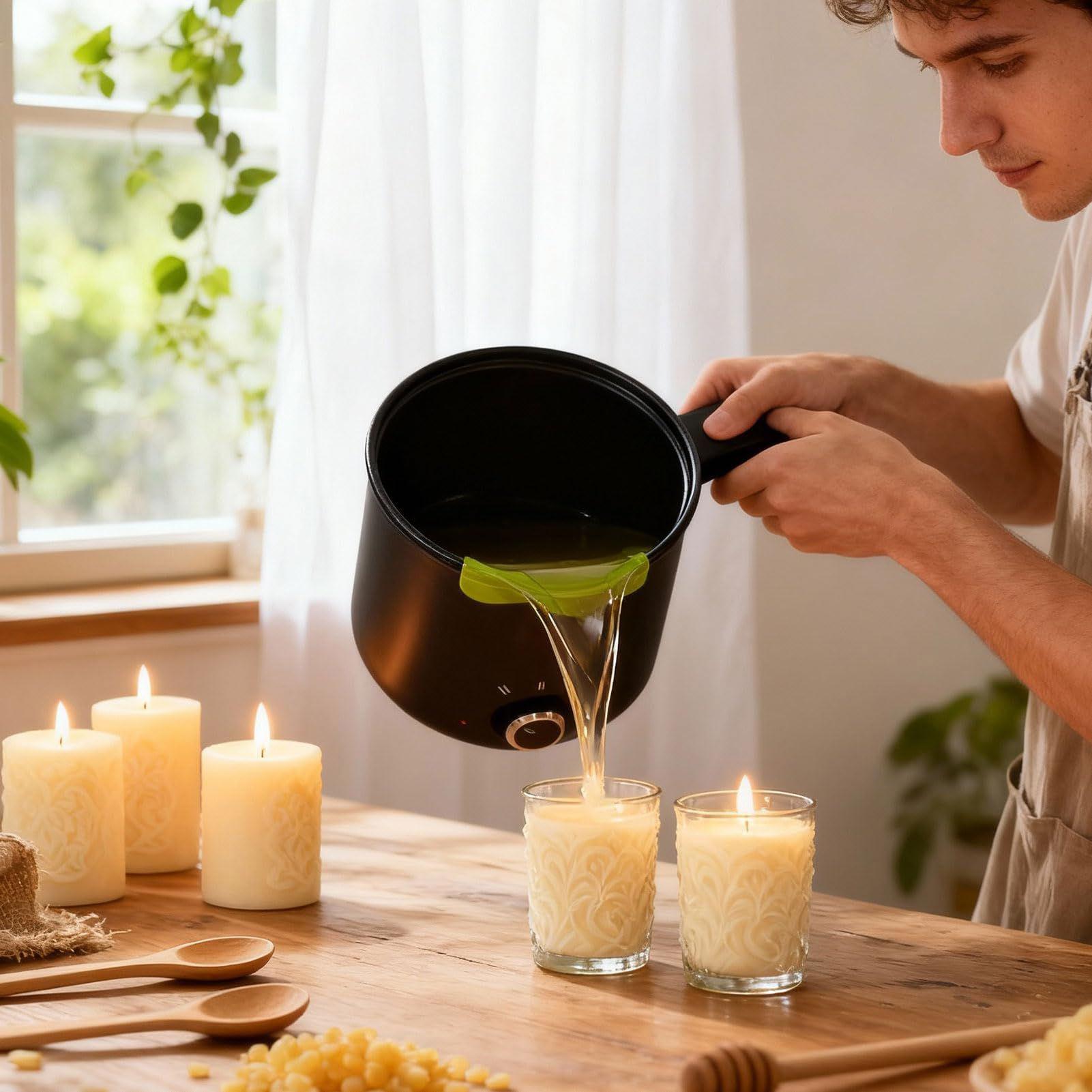 Candle Wax Melting Pot 1.5L La - Candle Making Easy review and price