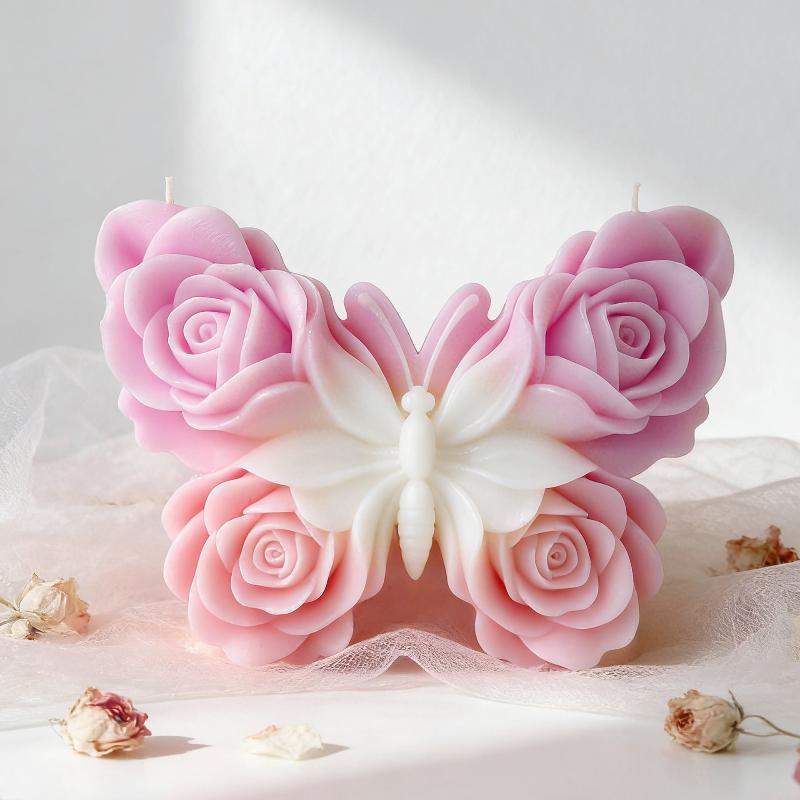 DIY Rose Butterfly Form Silico - Candle Making Supplies review and price