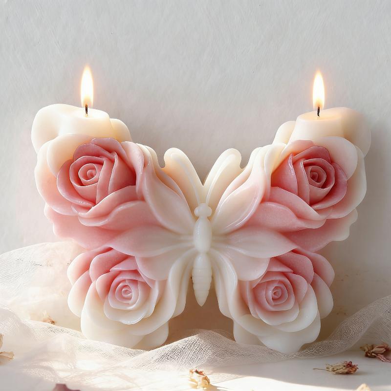DIY Rose Butterfly Form Silico - Candle Making Supplies review and price