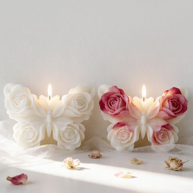 DIY Rose Butterfly Form Silico - Candle Making Supplies review and price