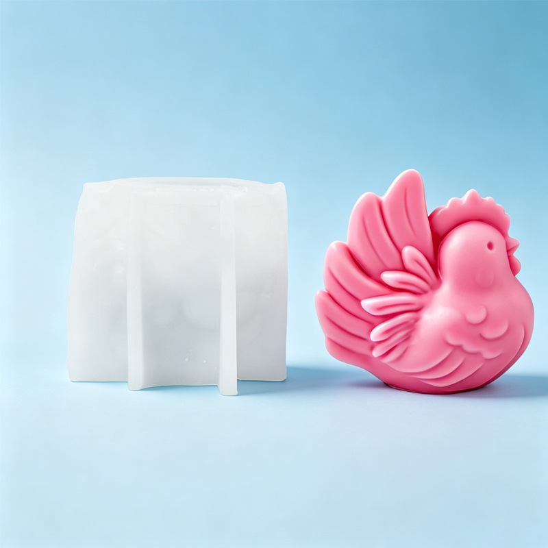 Cartoon Hen Silicone Candle Mo - Candle Making Jelly review and price