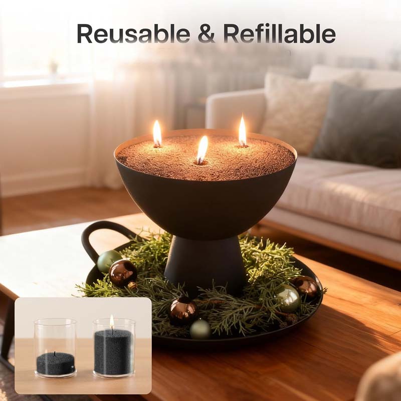 Black Candle Sand with Wick, 2 - Candle Making Easy review and price