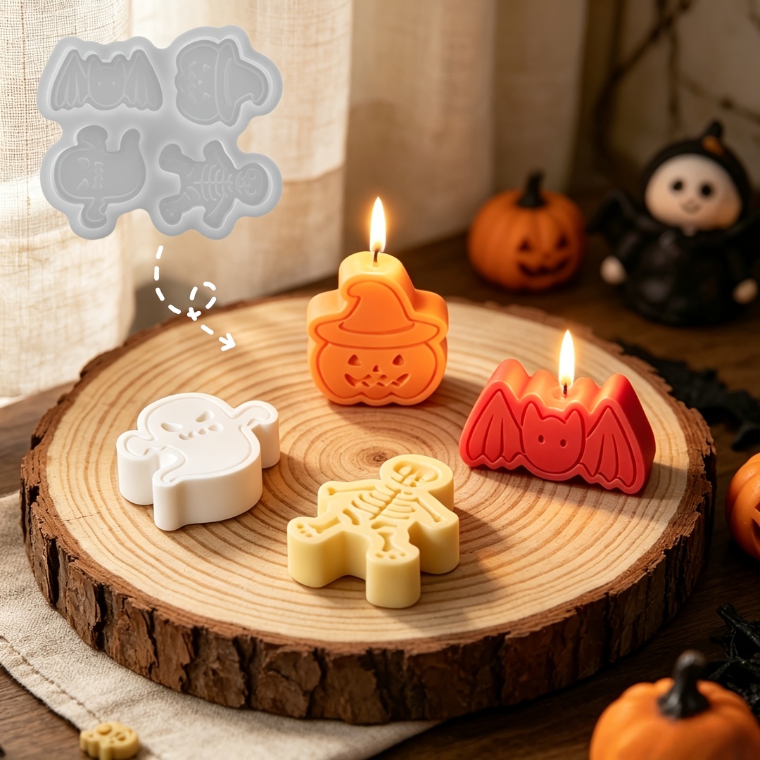 4-cavity silicone resin mold s - Candle Mold Silicone review and price