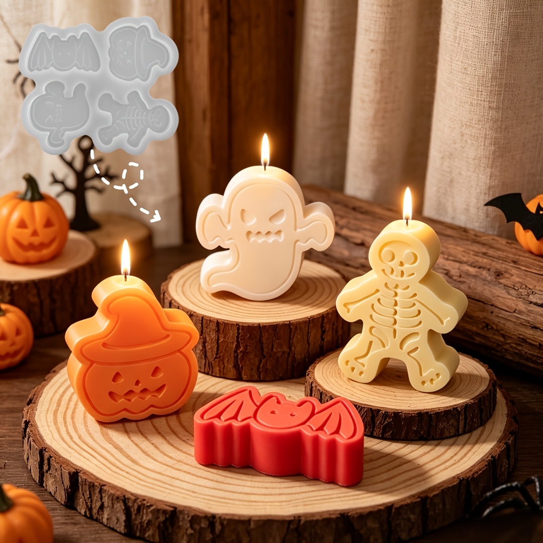 4-cavity silicone resin mold s - Candle Mold Silicone review and price