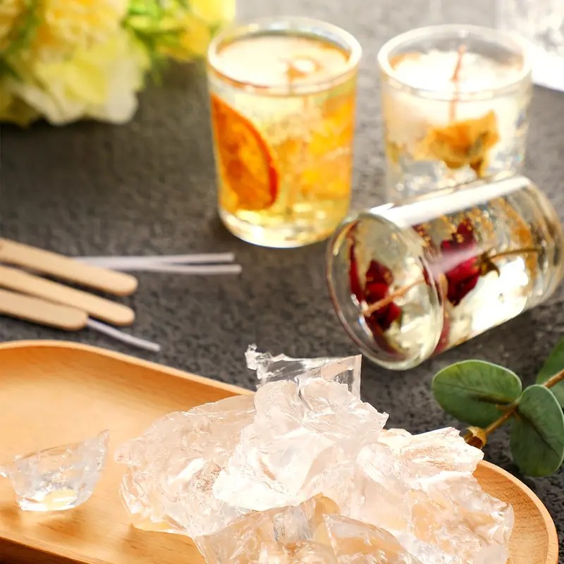 Transparent Crystal Wax, Jelly - Candle Making Easy review and price